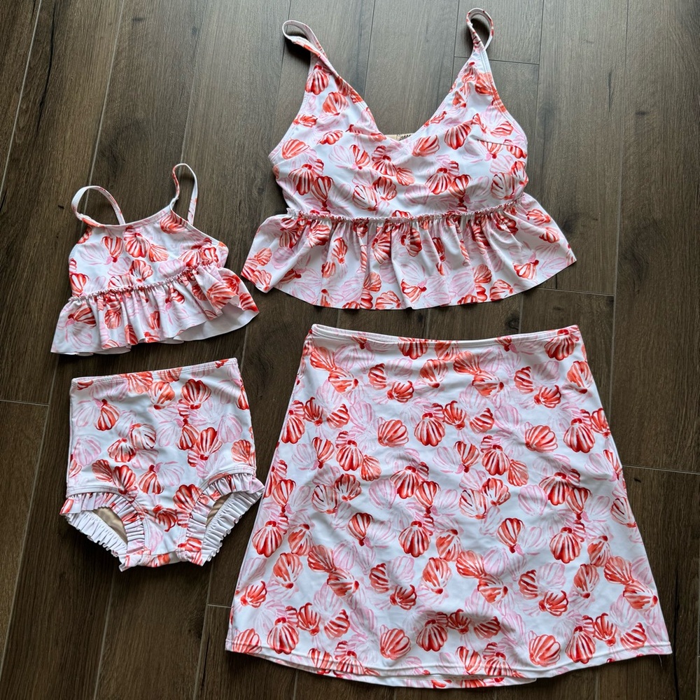 Kortni Jeane Mommy & Me Swimsuits sizes: 4/5 Y and L